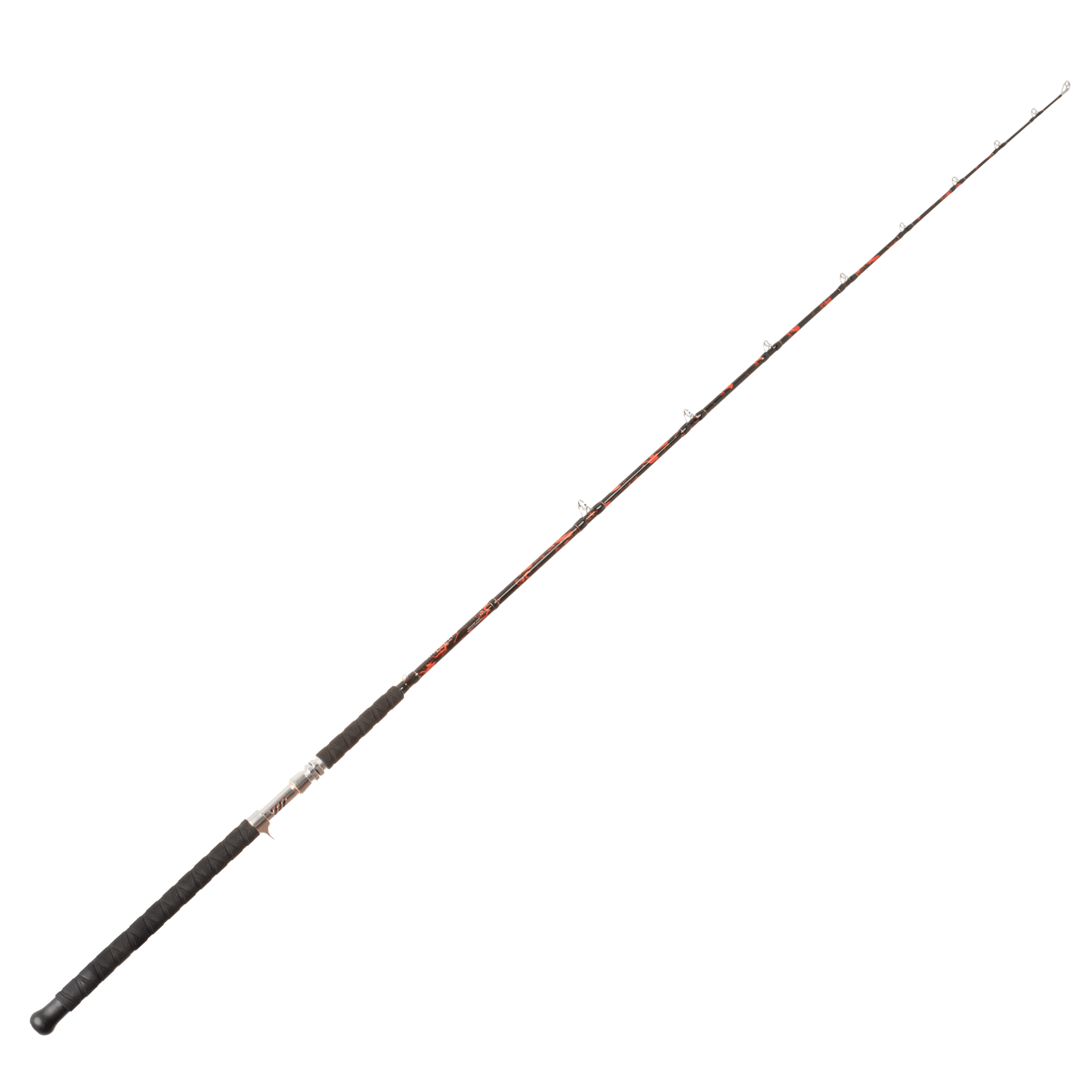 Black Dragon Fire Casting Rod Heavy Duty Fishing Lure Rod