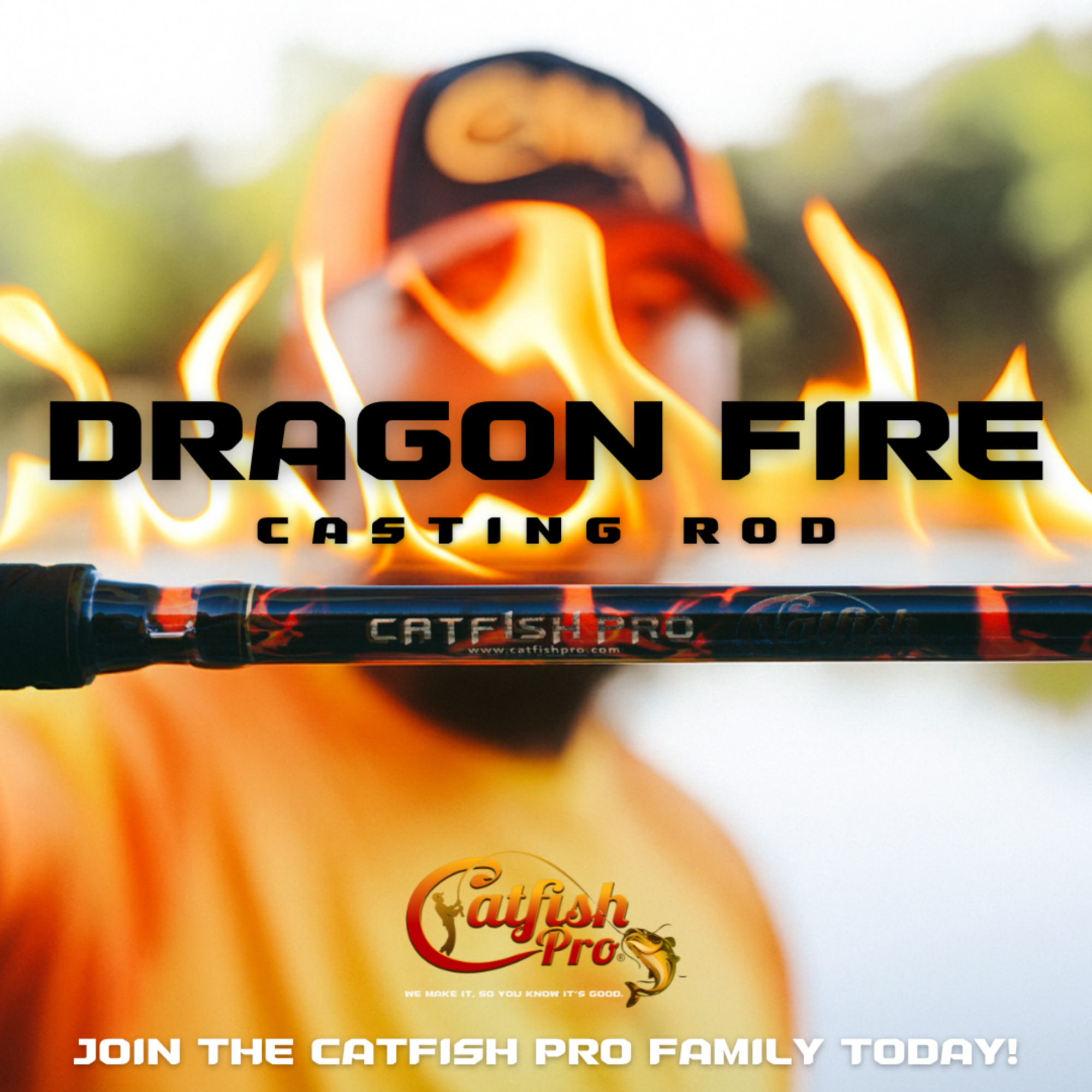 Black Dragon Fire Casting Rod Heavy Duty Fishing Lure Rod