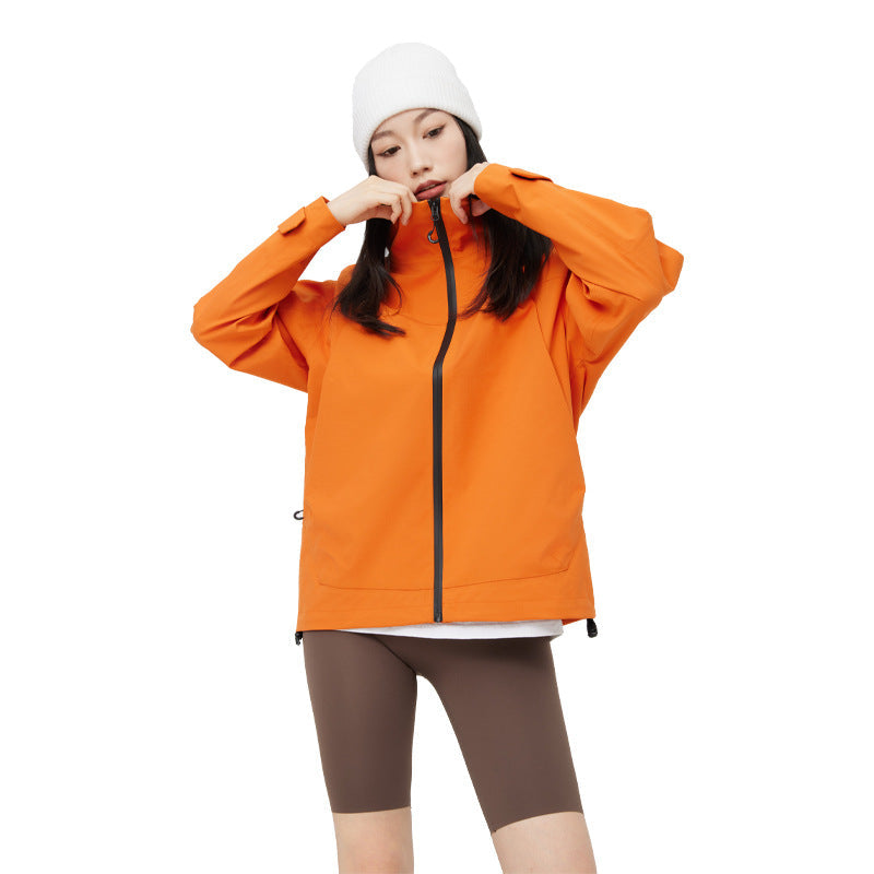 Hard Shell Jacket Windproof Waterproof Outdoor Mountaineering Breathable Hiking Coat