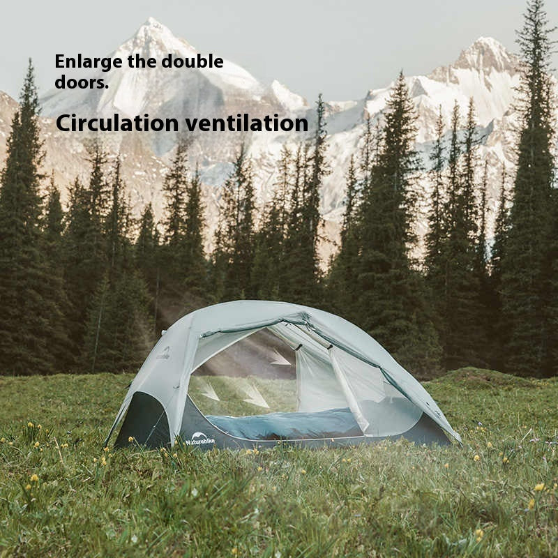 Ultralight Double Hiking Climbing Tent Outdoor Camping Waterproof Shelter