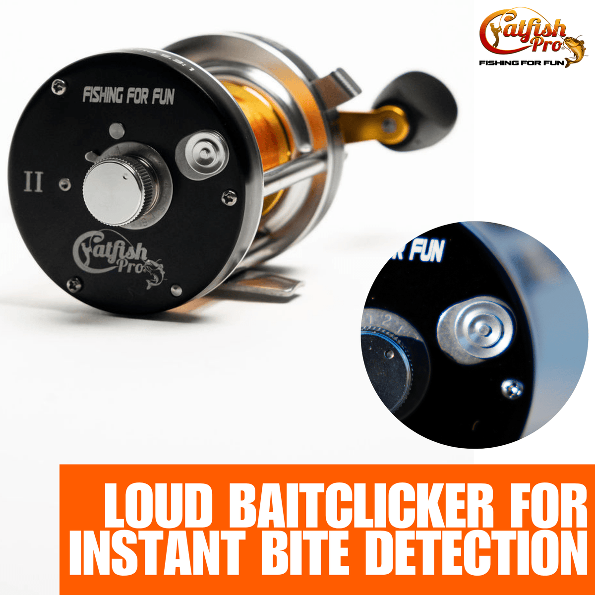 Fishing For Fun Round Baitcaster Reel Smooth Casting Fishing Gear