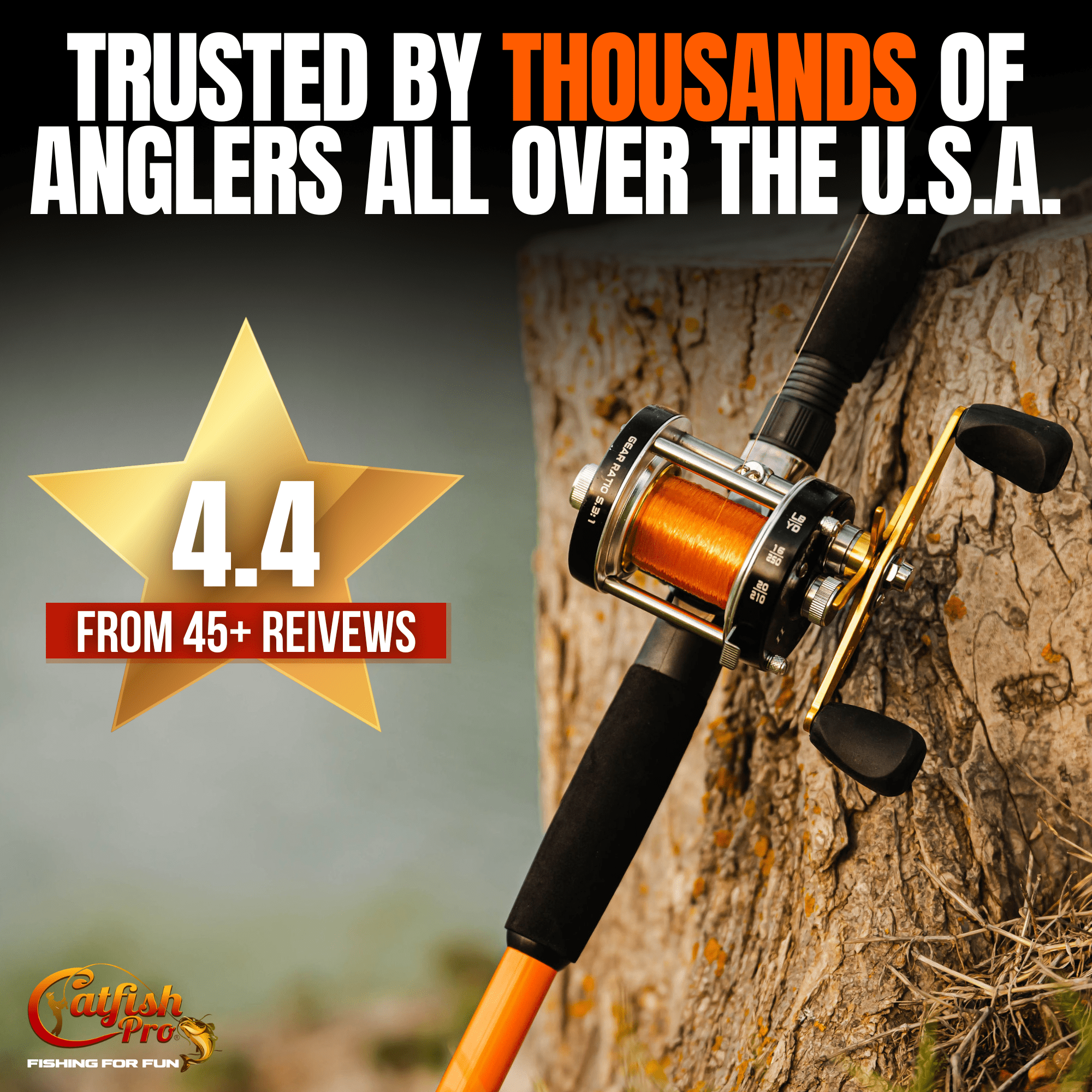 Fishing For Fun Round Baitcaster Reel Smooth Casting Fishing Gear