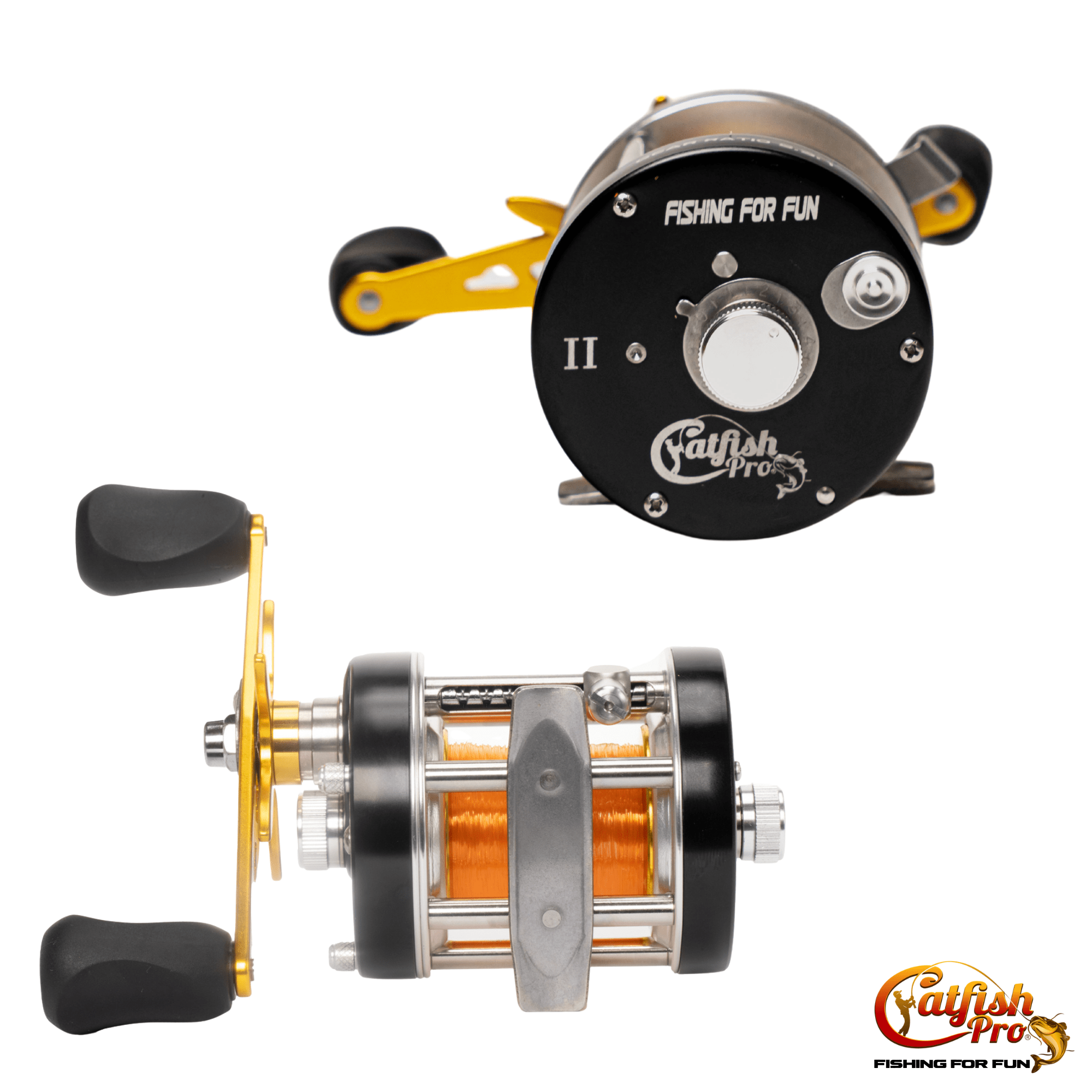 Fishing For Fun Round Baitcaster Reel Smooth Casting Fishing Gear