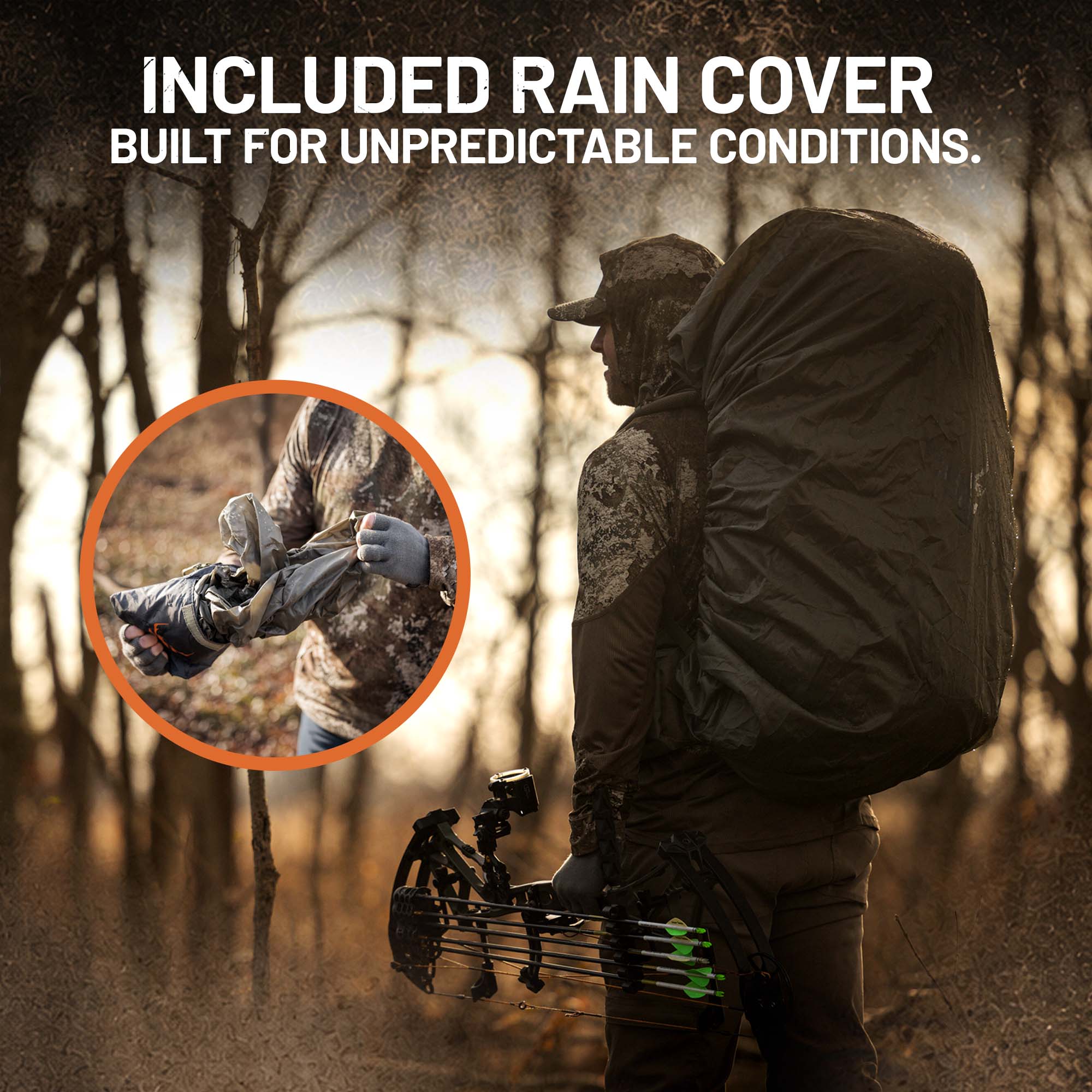 Expedition Pack Heavy Duty Outdoor Hiking Camping Travel Backpack Gear