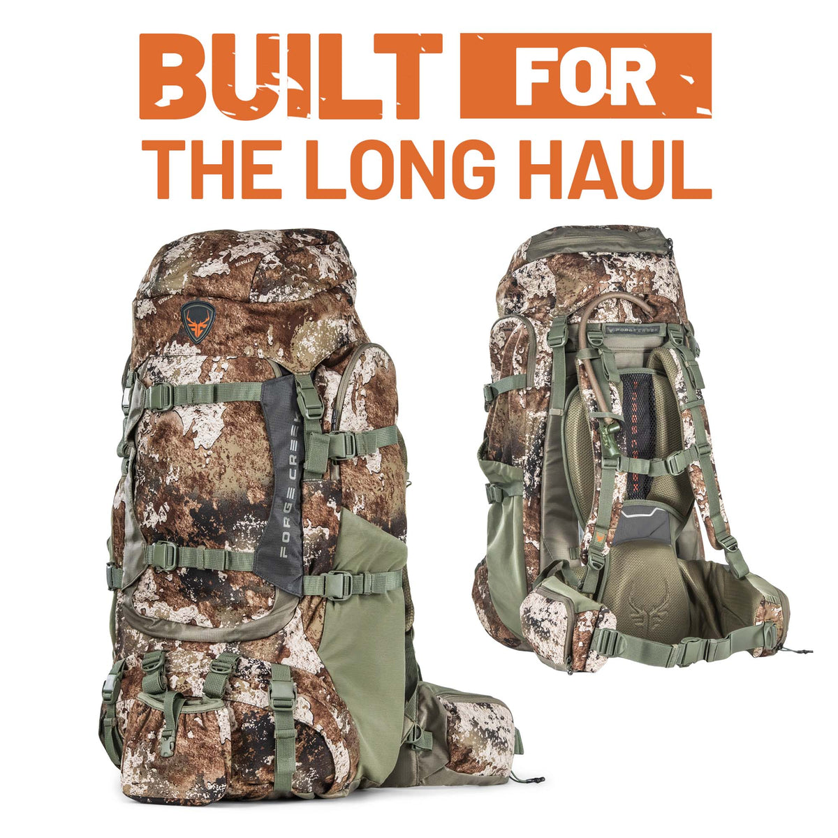 Expedition Pack Heavy Duty Outdoor Hiking Camping Travel Backpack Gear