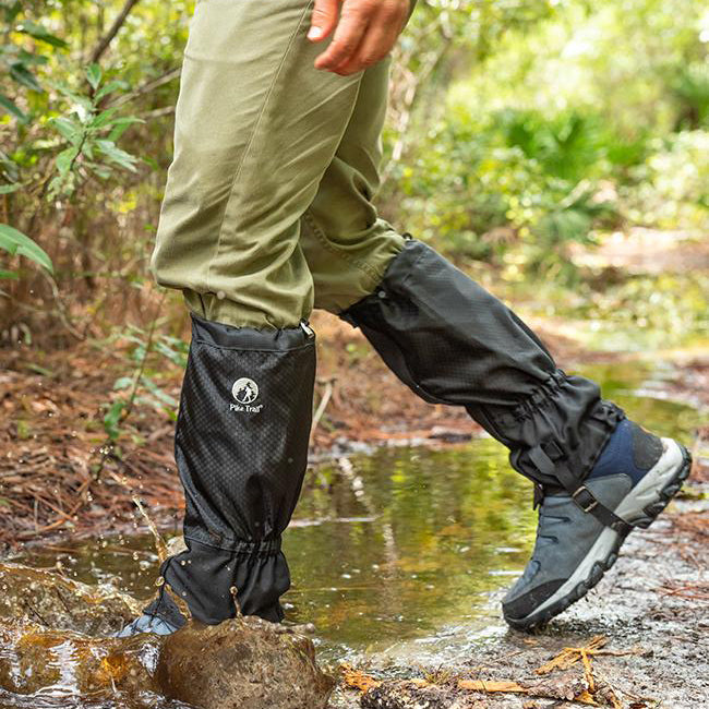Pike Trail Leg Gaiters Waterproof Hiking Snow Mud Outdoor Protection