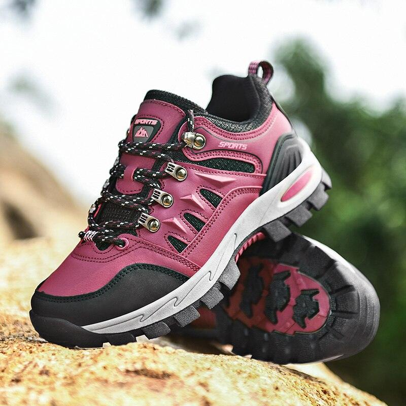Waterproof Hiking Boots Non Slip Outdoor Winter Snow Hunting Trekking Shoes