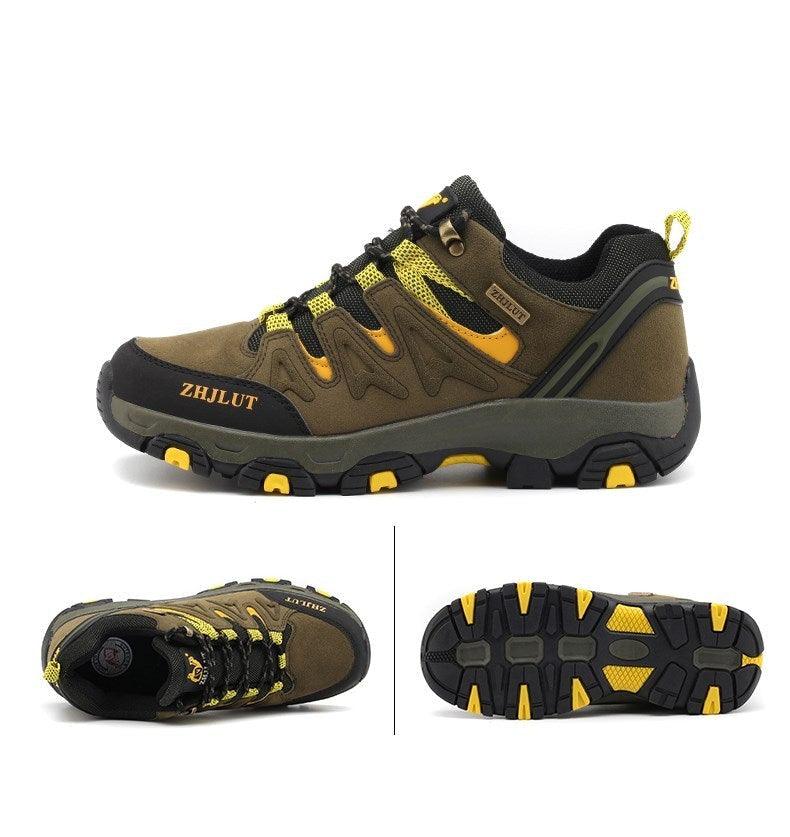 Autumn Winter Hiking Shoes Non Slip Wear Resistant Outdoor Low Top Boots