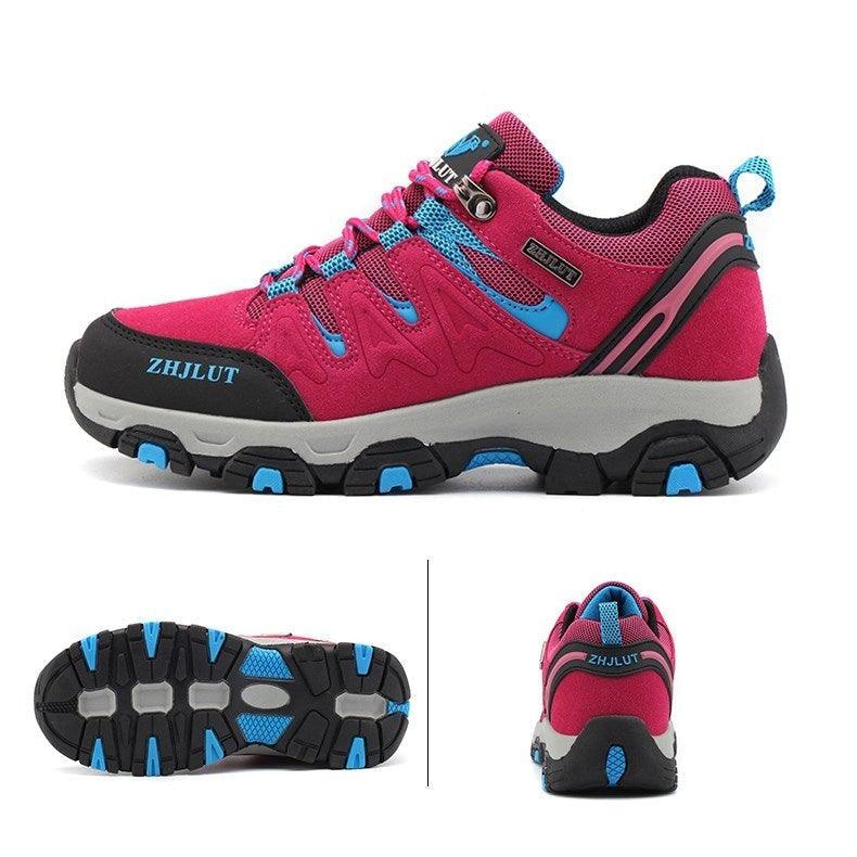 Autumn Winter Hiking Shoes Non Slip Wear Resistant Outdoor Low Top Boots