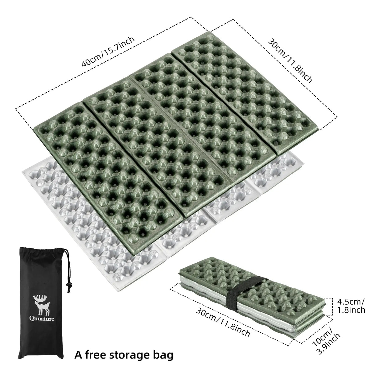 Folding Seat Pad Foam Mat Lightweight Portable Camping Hiking Cushion