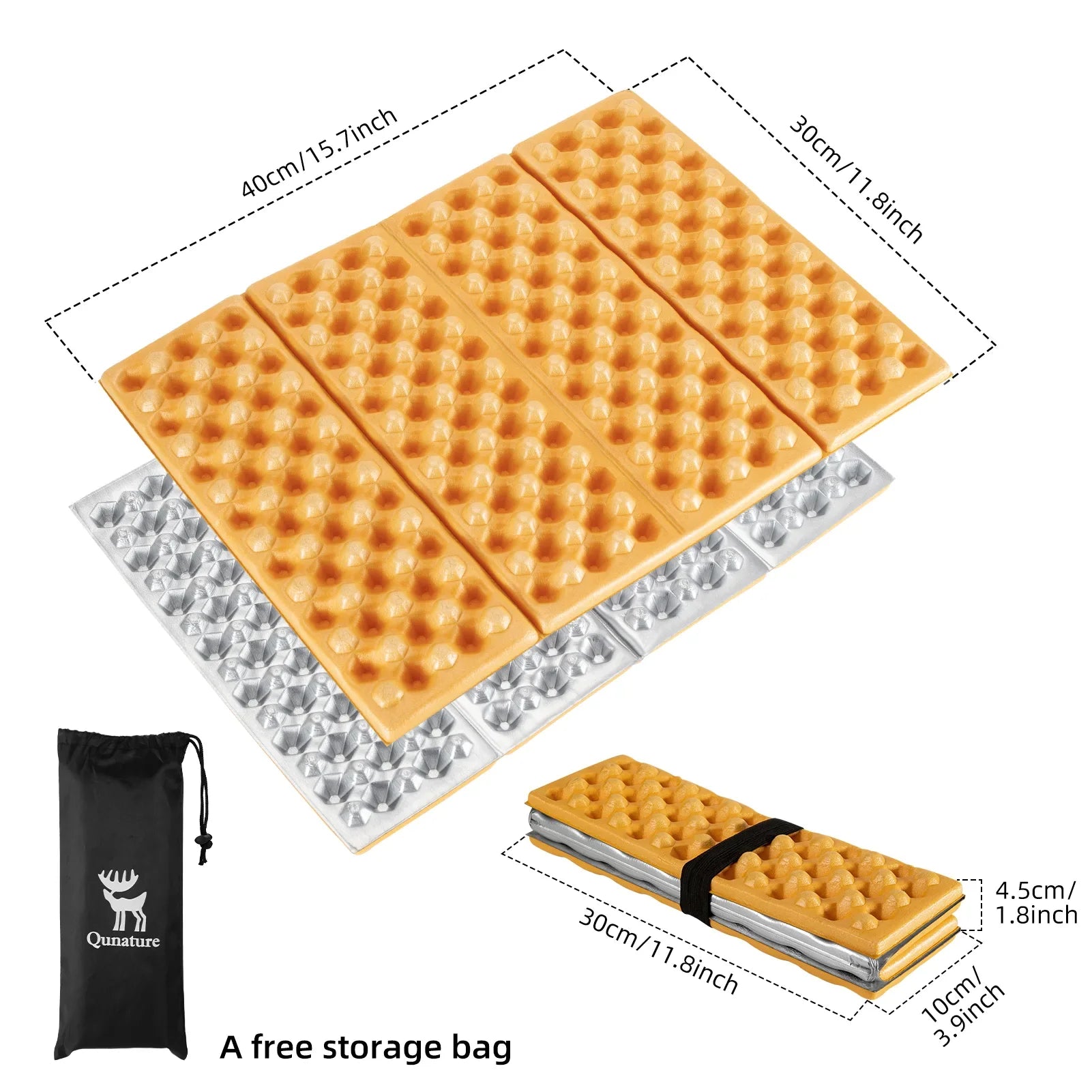 Folding Seat Pad Foam Mat Lightweight Portable Camping Hiking Cushion