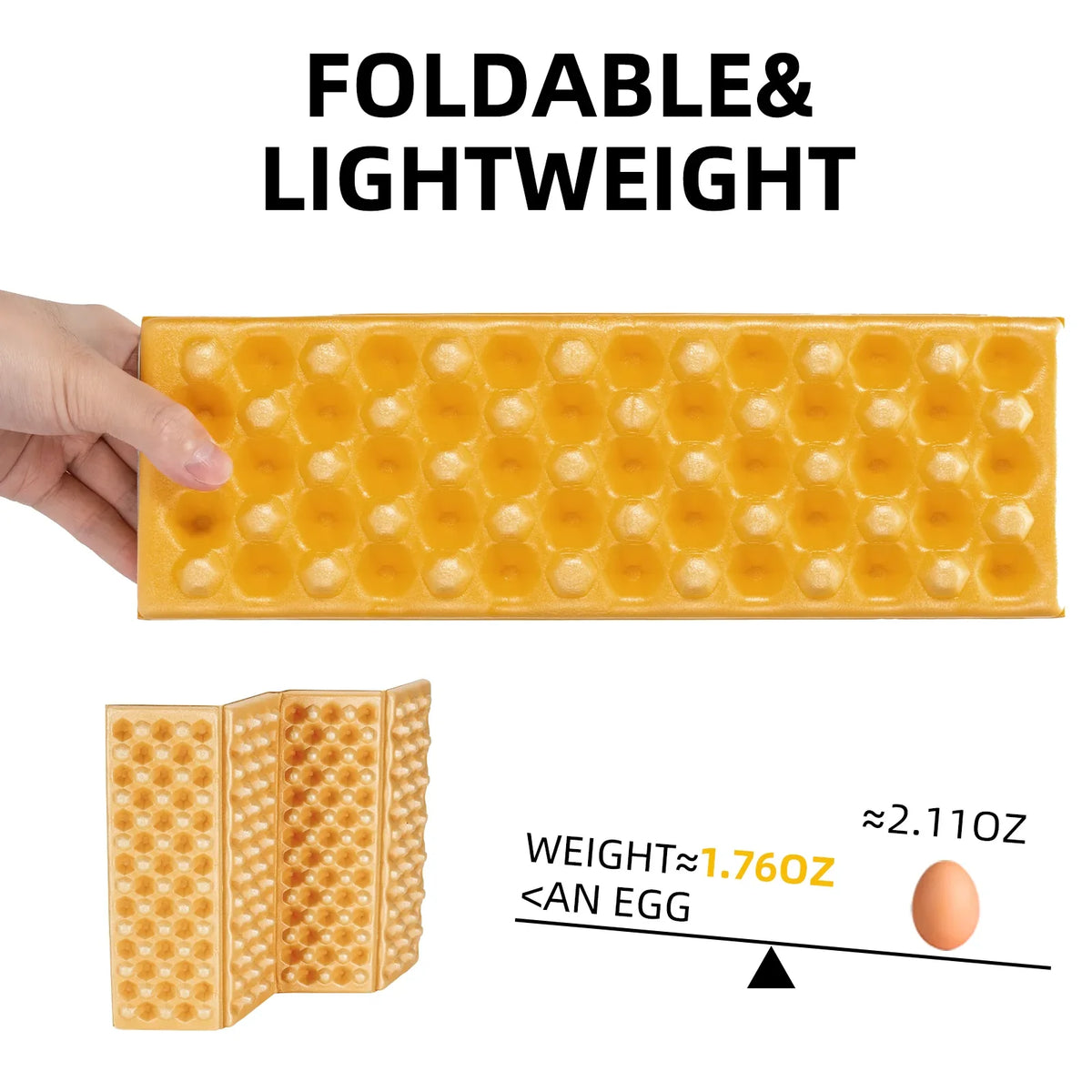 Folding Seat Pad Foam Mat Lightweight Portable Camping Hiking Cushion
