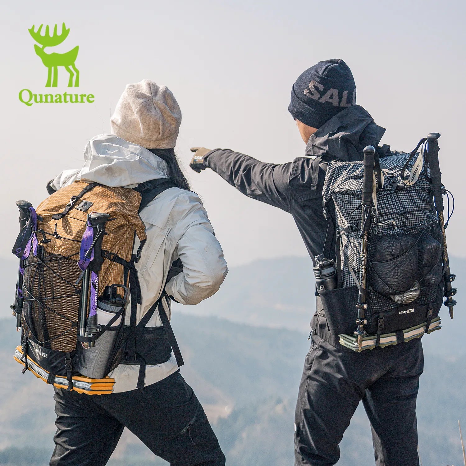 30-35L Hiking Backpack Lightweight Waterproof Outdoor Daypack Travel Gear