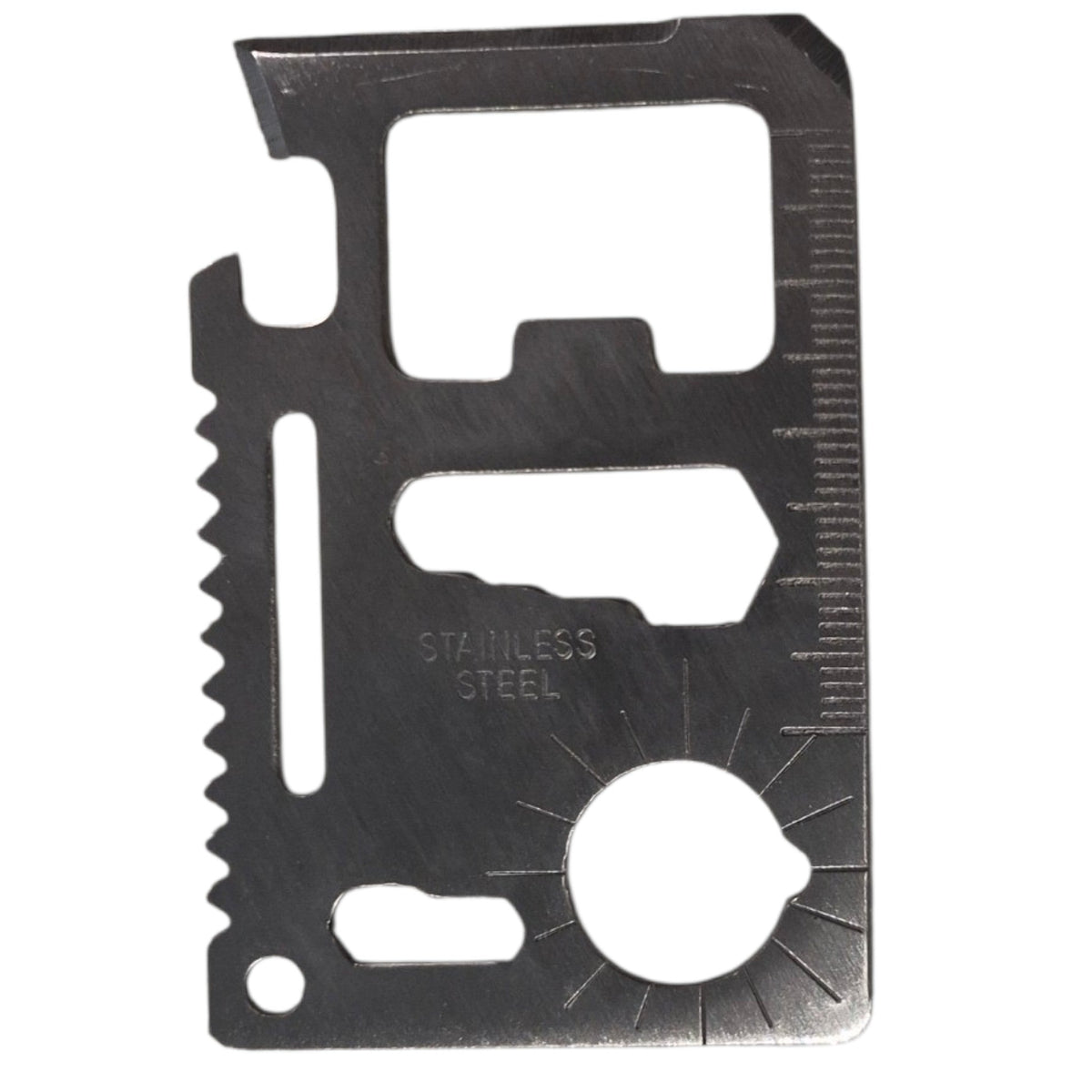 11-in-1 Survival Credit Card Multitool Tactical Wallet Pocket Gadget
