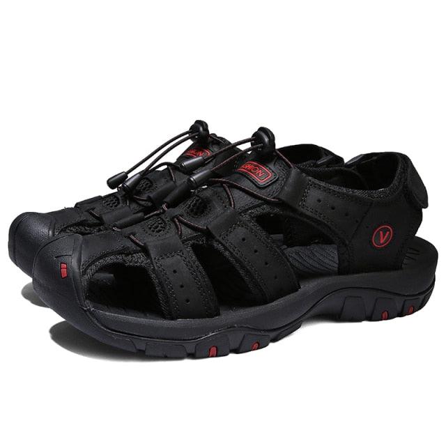 Men’s Breathable Closed Toe Sandals Beach Hiking Aqua Water Shoes