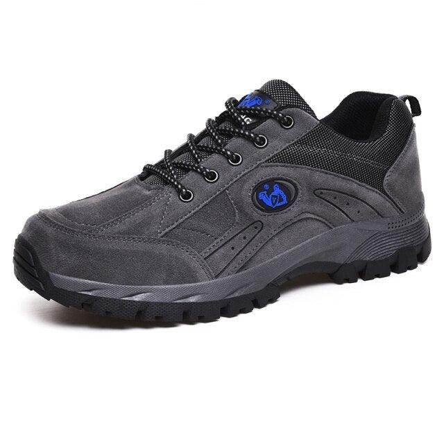 Winter Hiking Shoes Lightweight Non Slip Warm Outdoor Low Top Sneakers