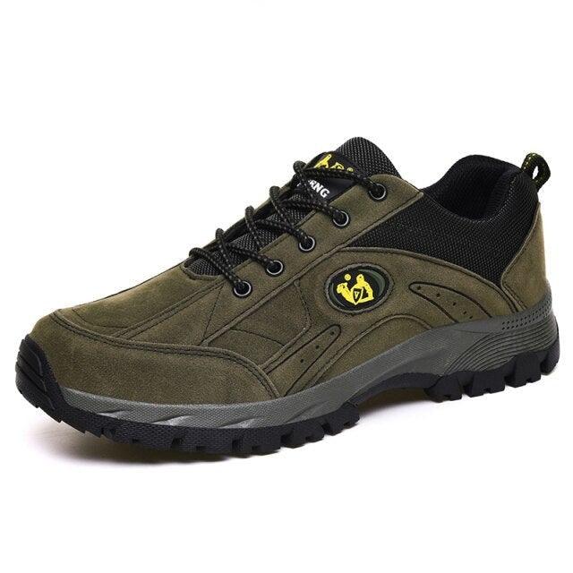 Winter Hiking Shoes Lightweight Non Slip Warm Outdoor Low Top Sneakers